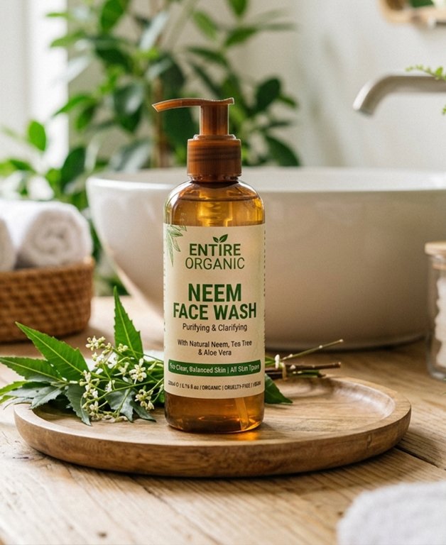 Entire Organic Neem Face Wash