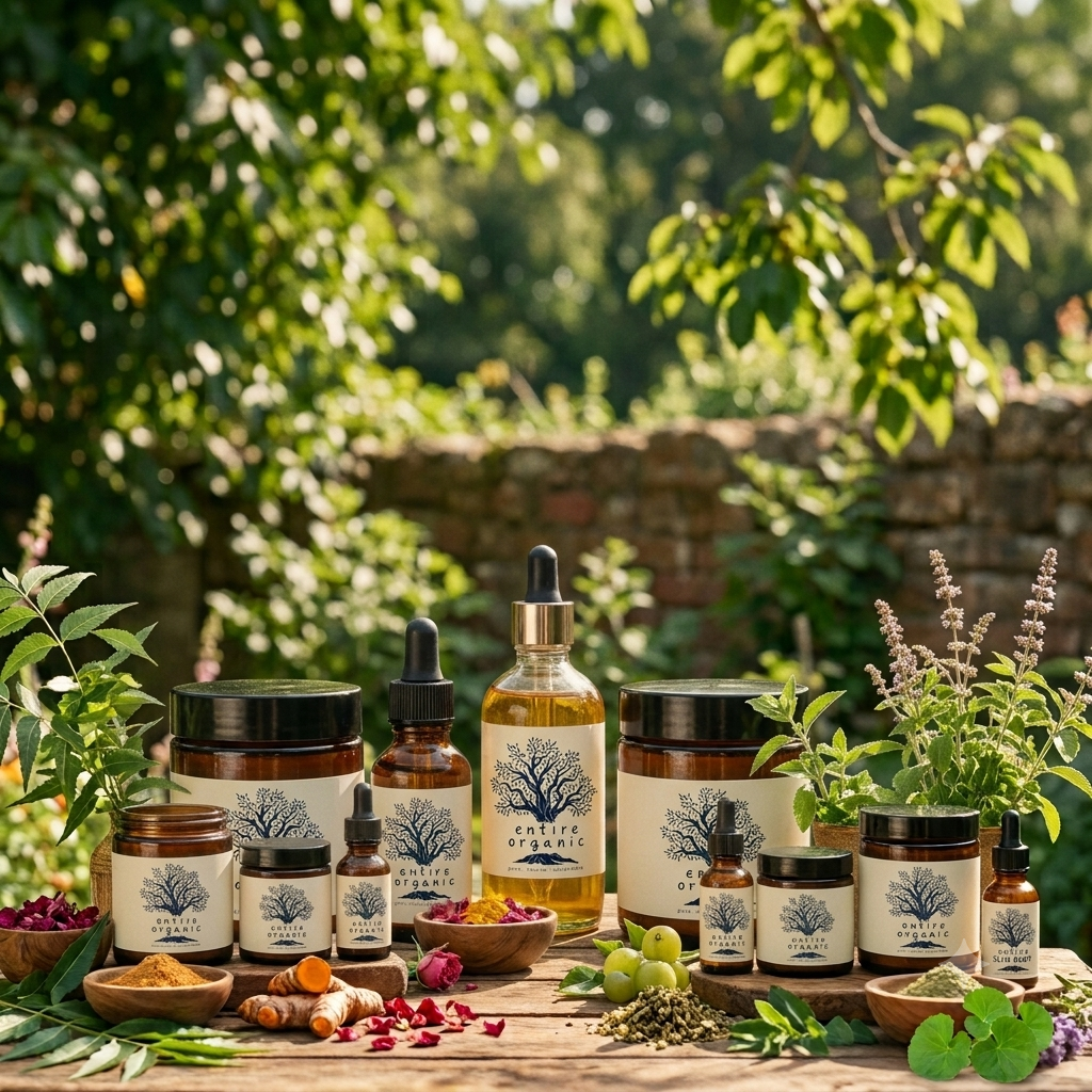 Natural Skincare Ingredients Neem Herbs